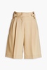 Taalem pleated wool shorts