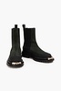 Liam suede and leather Chelsea boots