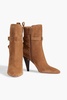 Sohelia buckled suede ankle boots