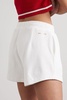 Zinnia Soho cotton-terry shorts