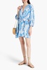 Bethany printed voile coverup