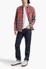 Checked cotton-flannel shirt