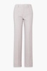 Sequined cotton-blend bouclé-tweed straight-leg pants