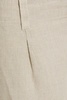 Boy linen straight-leg pants