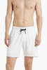 Comfort mid-length swim shorts