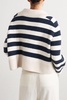 Franklin striped cashmere-blend sweater