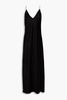 Satin maxi slip dress