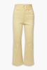 Carson cropped high-rise flared jeans