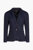 Nancy cotton-blend piqué blazer