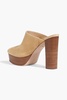 Maren suede platform mules