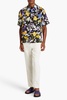 Felipe floral-print linen shirt