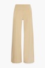 Stretch-jersey wide-leg pants