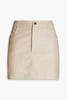 Hornby wool-blend twill mini skirt