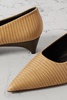 Taika lizard-effect leather pumps