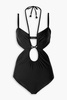 Reef Discovery cutout ruched swimsuit