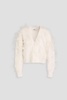 Andres cable-knit wool and cashmere-blend cardigan