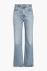 Martin high-rise straight-leg jeans