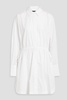 Fiona cotton-poplin mini shirt dress