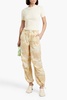 Becky camouflage-print shell cargo pants