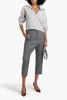 Paris cropped wool-blend tapered pants