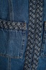 Arrowe cropped denim jacket