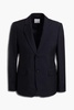 Grain de poudre wool and mohair-blend suit jacket