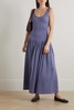 Flos cotton and TENCEL Modal-blend maxi dress