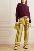 Follow Your Nature striped wool pants