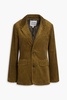 Amelie cotton-corduroy blazer