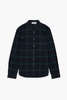 Mill checked cotton-flannel shirt