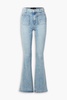 Florence high-rise flared jeans