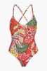 Emma printed swimsuit