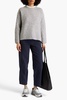 Normandie ribbed wool-blend sweater