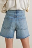 Yoann frayed denim shorts