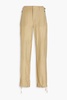 Shawn silk straight-leg pants