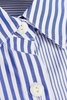 Maxine striped cotton-poplin shirt