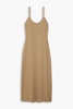 Lauren brushed jersey midi dress