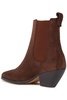 Suede ankle boots