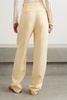 Jay pleated linen straight-leg pants