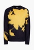 Nathan intarsia mohair-blend sweater