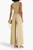 Stretch-jersey wide-leg pants