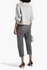 Paris cropped wool-blend tapered pants