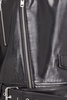 Leather biker jacket