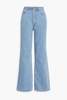 High-rise wide-leg jeans