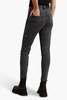 Nine O Hell Cat cropped high-rise slim-leg jeans