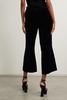 The Toto cropped cotton-velvet flared pants