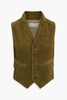 Cotton-corduroy vest