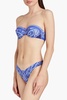 Separates paisley-print low-rise bikini briefs