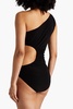 Mio one-shoulder cutout swimsuit