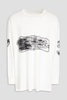 Printed stretch-cotton jersey T-shirt